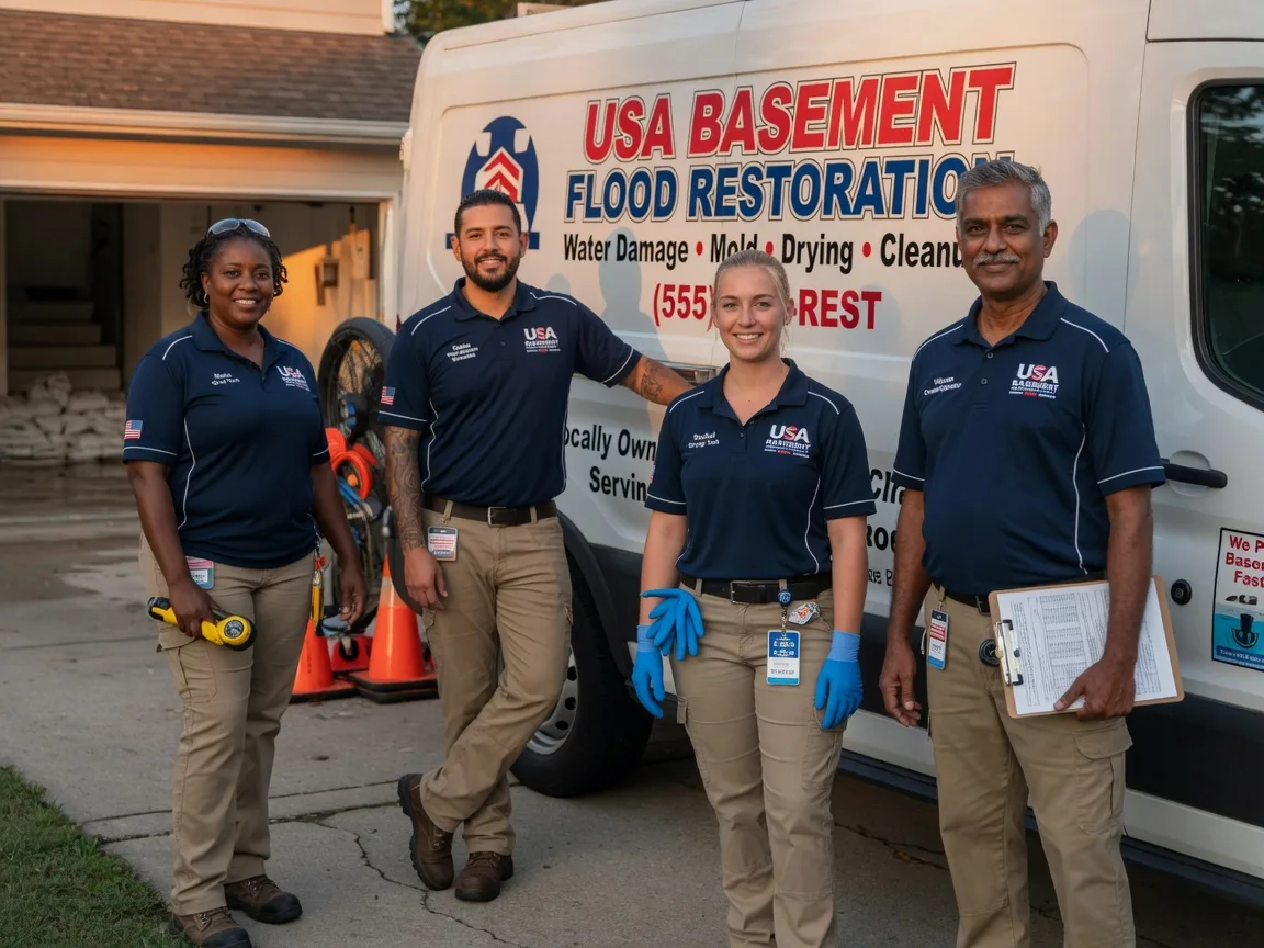 Basement Flood Cleanup company in Durant, MS