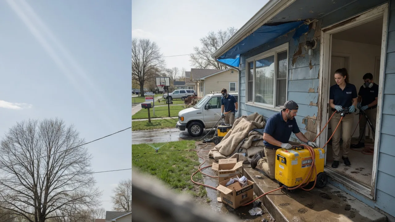 Basement Flood Cleanup in Durant, MS near me
